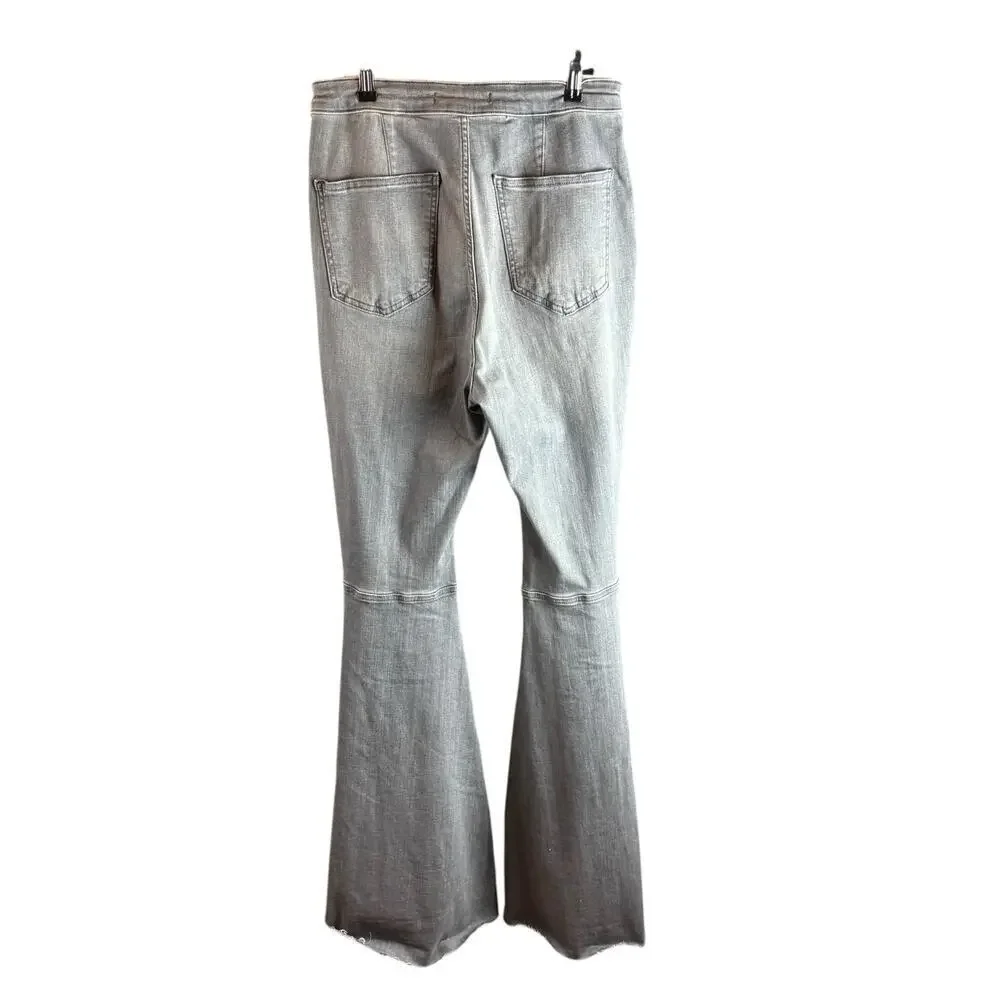 Free People Float On Flare sz 29 in smoke grey (pre-owned EXCELLENT condition) - Picture 3 of 9